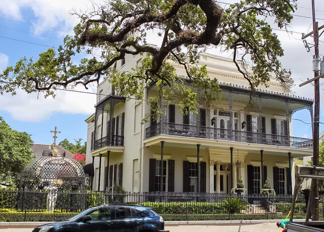 3 Days in New Orleans - Garden District mansion