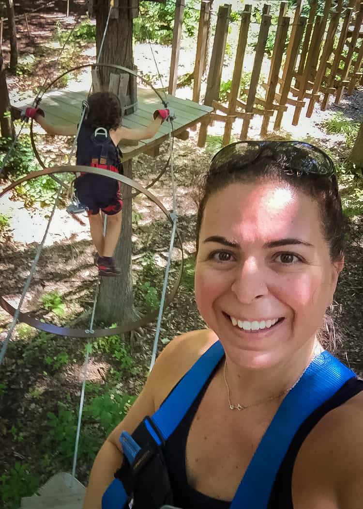 Frankenmuth-Aerial-Park-Having-Fun