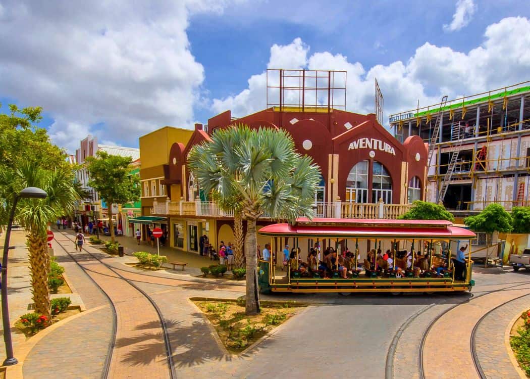 Trolley in Oranjestad